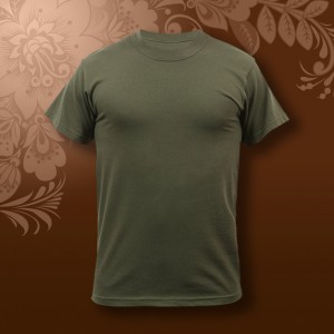 Футболка Kalan мужская хаки х/б 160гр 44(S)