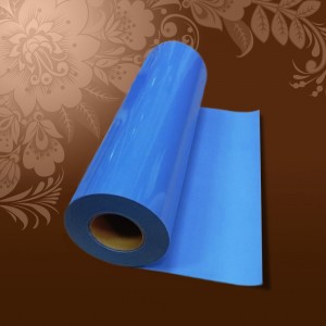 Термотрансферная пленка PU STICKY Blue(50см* 1м)