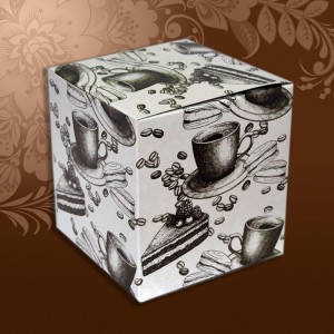 Коробка для кружек Кофейный танец
