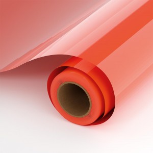 Термотрансферная пленка PU Neon Orange (50см* 1м)