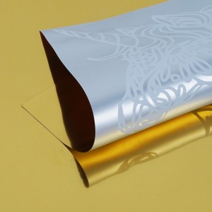 Пленка PET для DTF печати рулон 30см*100м foil gold/золотая фольга 