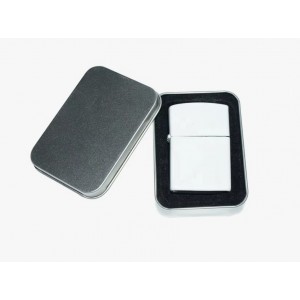 Зажигалка бензиновая белая в Футляре