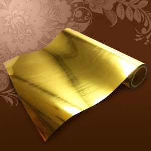 Термотрансферная пленка METALLIC Золото фольгированое (50см* 1м)