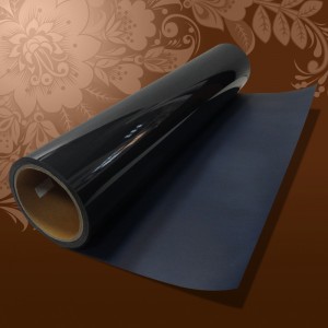 Термотрансферная пленка PU STICKY Black silicone (45см*1 м)