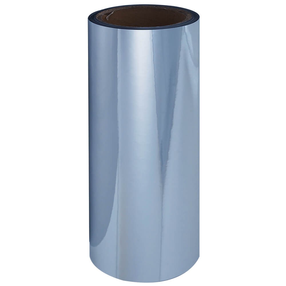 Пленка PET для DTF печати рулон 30см*100м foil silver/серебряная фольга 