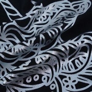 Пленка PET для DTF печати рулон 30см*100м foil silver/серебряная фольга 