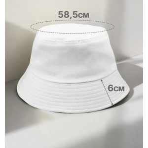 Панама х/б белая